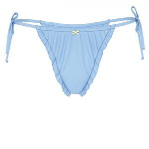 PINK by Frankies Bikinis Reign Thong Bikini Bottom (ONLY)